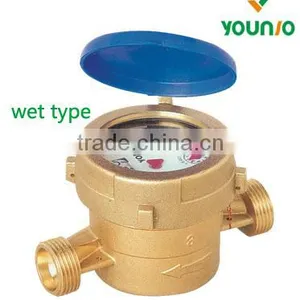 57%copper Single Jet Wet Type Water Meter, thumbnail-1