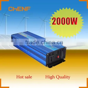 Chenf Modern Hot Sale 2000W Perfect Protection 12V 220V DC to AC High Voltage Transformer Power Supply Inverter thumbnail-1