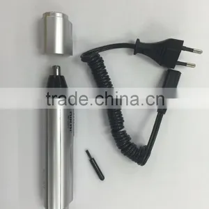 2 in 1 Rechargeable Manual Electric Nose Hair Trimmer Corded thumbnail-6