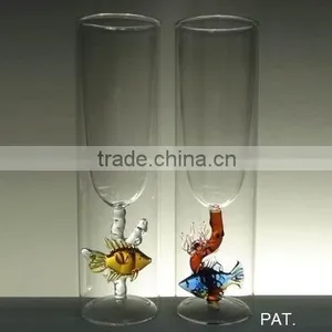 Double Wall Figurine Glass thumbnail-1