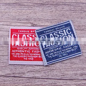 Red Cardboard E-hookah Private Handmade Clothing Label thumbnail-3