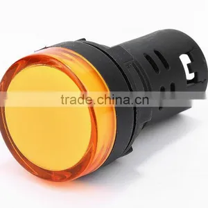 12V Yellow Led Indicator Light Signal Lamp thumbnail-1