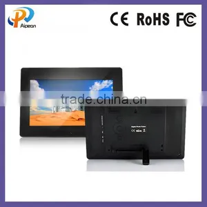 Factory Direct Sale Price A+ Grade Screen Play Digital Photo Frame 10" Tft Lcd Module With Buttons Remote Control Clock Calendar thumbnail-2