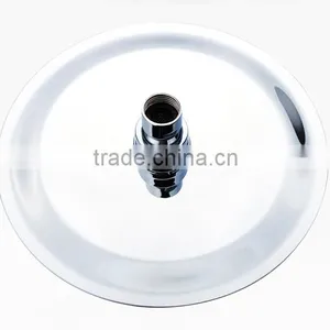 Super Thin Stainless Steel Bathroom Water Saving Rain Shower Head thumbnail-1