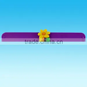 3D Lovely Silicone Slap Wristband Bracelet Band thumbnail-1