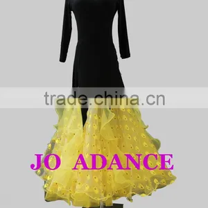 Ballroom Dance Skirt Dance Costumes Ms. Dance Clothing Dance Skirt Ballroom Skirt thumbnail-1