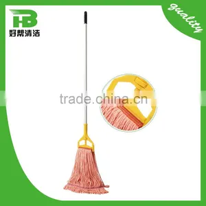 Wholesales Colorful Plastic Head Wet Cotton Mop Healthy Aluminium Spray Mop thumbnail-1