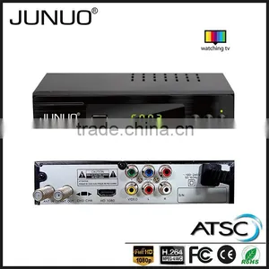 JUNUO OEM Free to Air ATSC HD Mstar7802 USA Digital Set Top Box tv Receiver thumbnail-1
