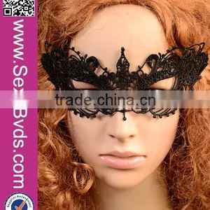 Wholesale New Fashion Lace Halloween Party Mask thumbnail-5