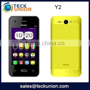 Y2 3.5inch Low Cost Touch Screen New Arrive Mobile Phone Dual Cameras Cell Handset thumbnail-1