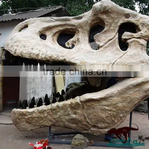 Life Size Dinosaur Head Skeleton Made by Ziong City Dinosaur Manufacture thumbnail-2