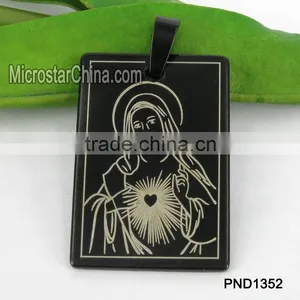 2015 New Jewelry Wholesale Western Cheap Stainless Steel Cross Pendant thumbnail-5