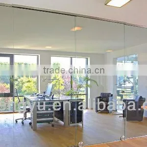 Elegant Office Sliding Glass Door Hardware, Interior Glass Doors thumbnail-1
