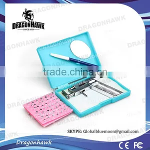 Professional Piercing Kits Ear Tattoo Body Gun 98 Pairs of Silver Studs thumbnail-1