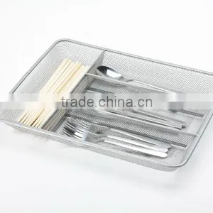Black Metal Cutlery Tray/metal Wire Kitchen Organizer B82167 thumbnail-2