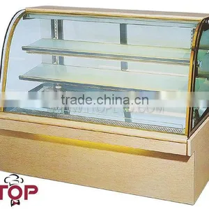 Single Curve Bakery Refrigerator Showcase thumbnail-2