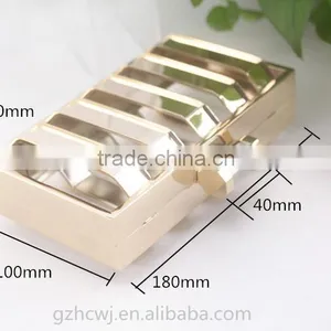 18*10 cm Metal Frame, Shiny Gold Metal Frame, Guangzhou Metal Purse Frame thumbnail-2