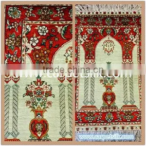 Small Rug Prayer Rug Silk Rug Persian Rugsmall Carpet thumbnail-5