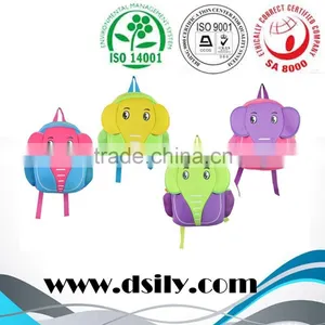 Fashionable Elephant Pattern Backpack for Children thumbnail-1