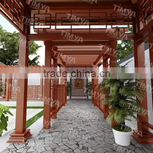 Outdoor Aluminum Frame Doubl Rome Gazebo thumbnail-2