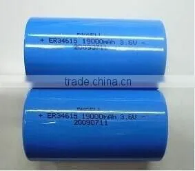 Li-SOCl2 Dry Battery D Size ER34615 19000mAh 3.6V thumbnail-1