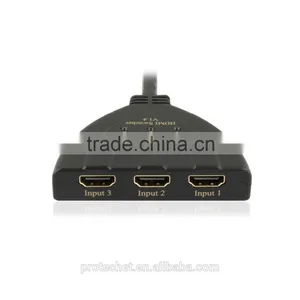 HDMI 3X1 Switcher Pigtail Support Full 3D and 4K With USB Cable thumbnail-3