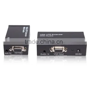 VGA Utp Extender 1x1 Splitter With Audio Output up to 300m thumbnail-4