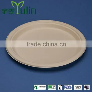 PL-10-UB Disposable Unbleached Food Dessert Bulk Pack 10 Inches Plates thumbnail-1