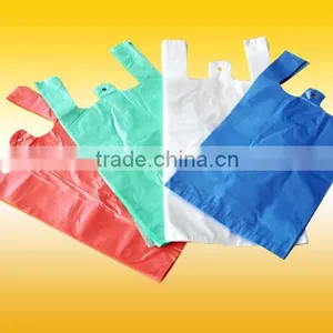 T-shirt Plastic Bag, HDPE/LDPE Shopping Bags thumbnail-1