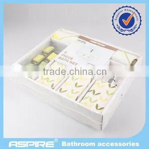 Purple 5pcs ABS Bathroom Accessories thumbnail-1