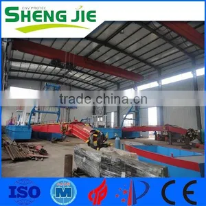 Hydraulic Type 10 Inch SJCSD250 Cutter Head Suction Dredger thumbnail-6