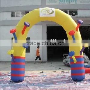 Popular Design High Quality Cheap Advertising Inflatable Arch for Sale thumbnail-1