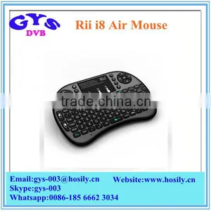 2.4GHz Rii Mini i8 Wireless Air Mouse With Keyboard Remote Control for PC Pad Android TV Box thumbnail-1