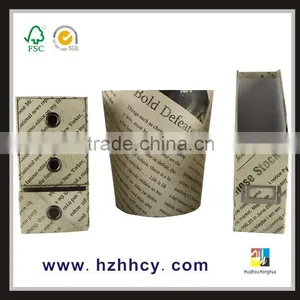 Custom High Quality Decoration Office Supplier Paper Waste Container thumbnail-1
