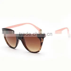Wholesale Cheap Leopard Grain Fashion Cat Eye Sunglasses for Women thumbnail-1