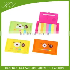 Customized PVC Transparency Colorful Sticky Note Manufacturer in Wenzhou China thumbnail-1