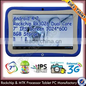 Children Tablet Kids Tablet Dual Core Rockchip Rk3066 a9 1.6ghz Tablet thumbnail-5