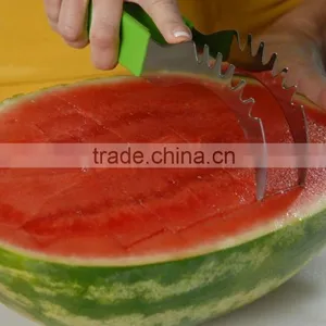 Security Stainless Steel Watermelon Slicer Corer Very Convenient thumbnail-5