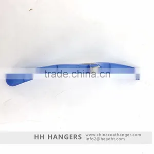 Semitransparent Blue Plastic Suit Clothing Hanger thumbnail-3