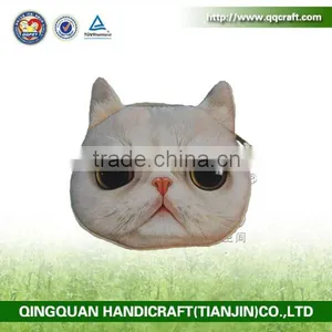 Wholesale Cheap Zipper Custom Animal Shape Mini Coin Purse ,plush Coin Bag thumbnail-5