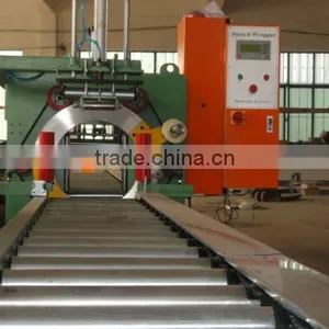 Aluminium Profile Packaging Wrapping Machine Horizontal Type Wrapper thumbnail-2