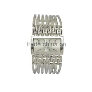 New Models Exclusive Design Square Case Big Bracelet Band Watch Stainless Steel Back Women thumbnail-3