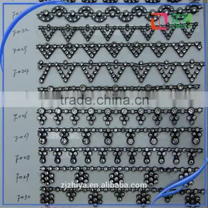 Plastic 10yards Wholesale Rhinestone Chain thumbnail-1