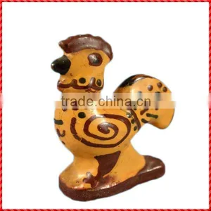 Funny Handmade Musical Rooster Design Ceramic Ocarina Flute thumbnail-1