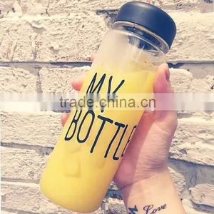 New Design Hot Selling BPA Free Fruit Infuser My Bottle 500ml Sports Plastic Water Bottle thumbnail-4