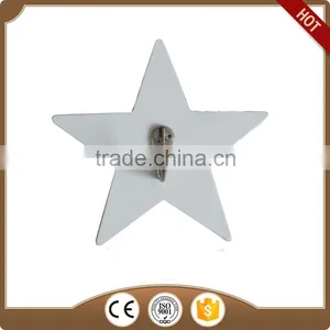 Wood Cross Wall Decor of White Star Decoration thumbnail-1
