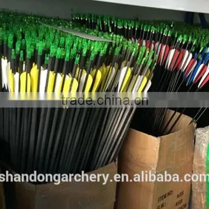 30 Inch Pure Carbon Arrows With Plactic Feather Vane for Sale thumbnail-4