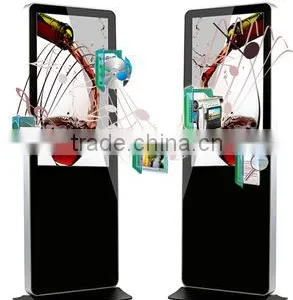 Marketing Advertising Equipment 42 Inch Indoor Floor Standing Android Touch Screen Digital Full hd Woode Kiosk thumbnail-4