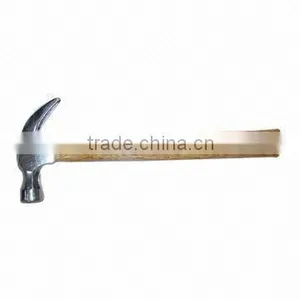 Hammer With Wood Handle, Forged Carbon Steel Head, Heat Treatment HRC 47-55 thumbnail-1
