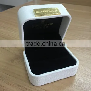 White Color Leatherette Earring Box thumbnail-3